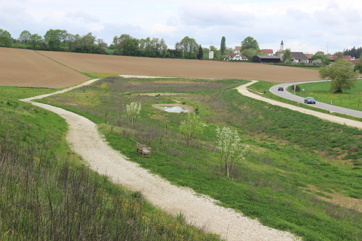 Regenrückhaltebecken Margarethenthann