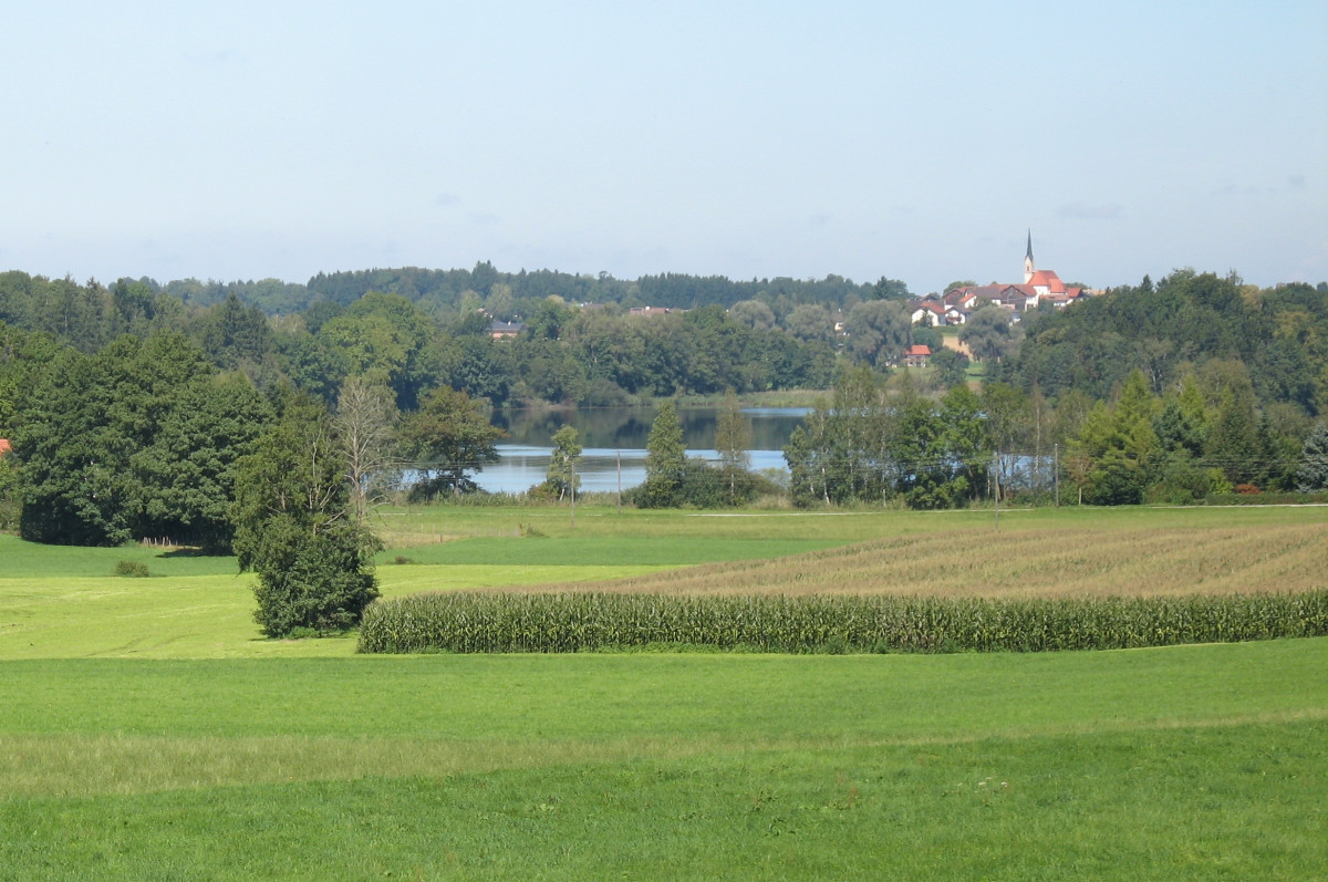 Blick auf den Abtsdorfer See