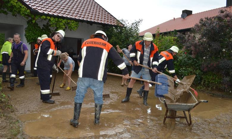 Überflutung in Schorndorf