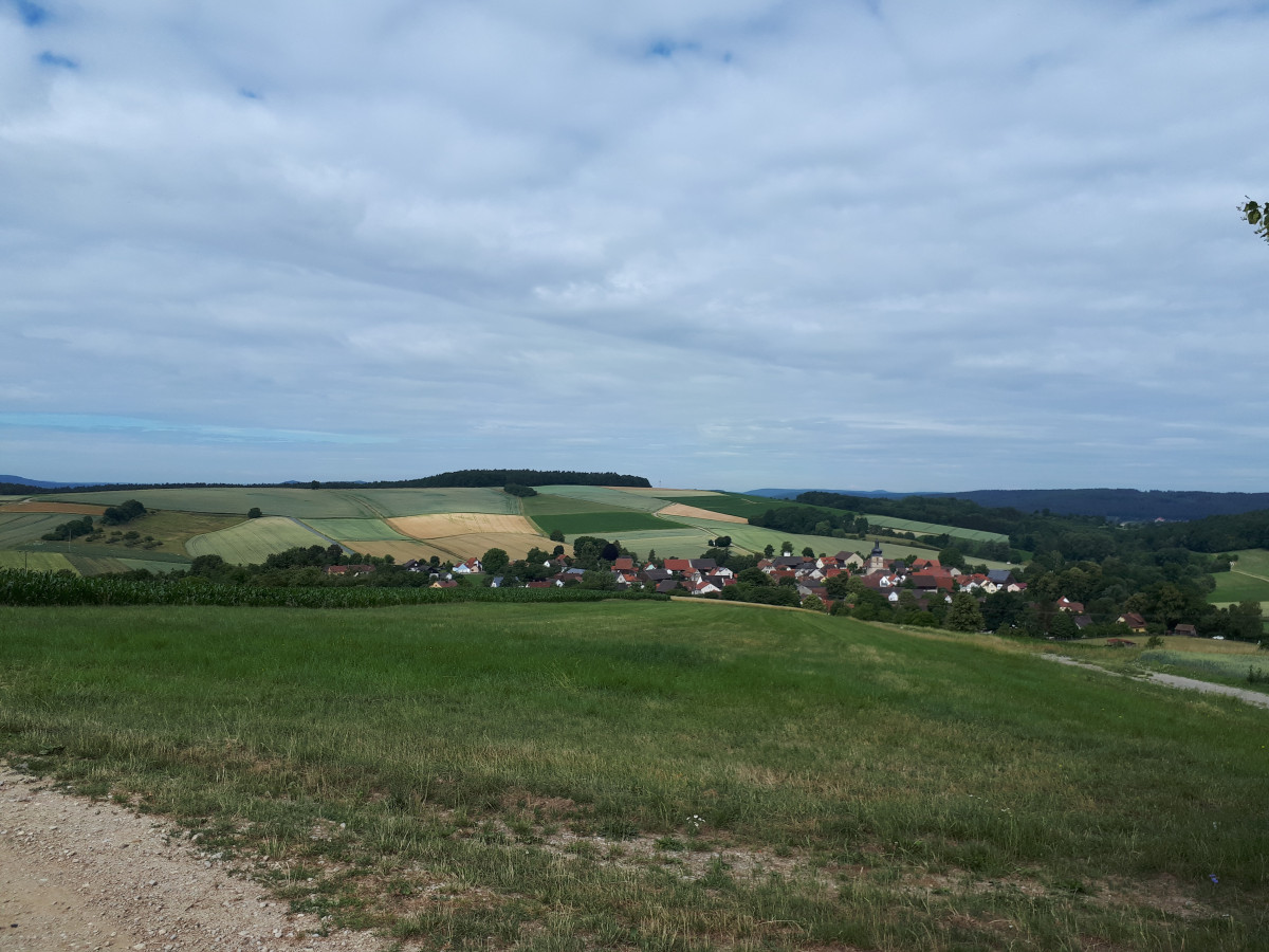 Blick auf Oberleiterbach