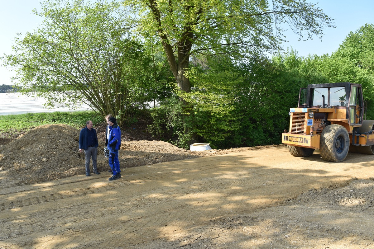 Ortstermin an der Baustelle Mai 2019